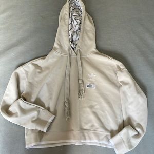 adidas women’s cropped hoodie